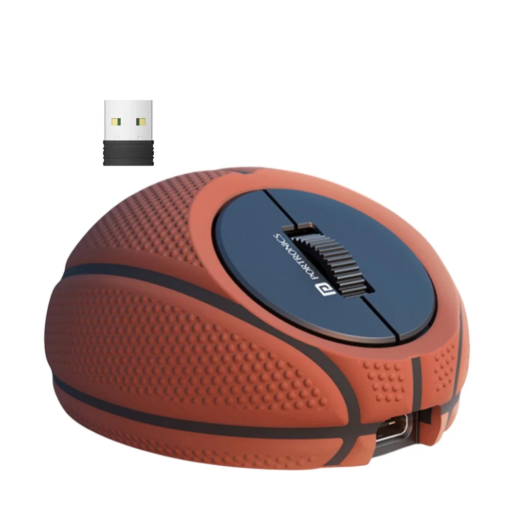 Toadplay Basketball Mini Wireless Mouse